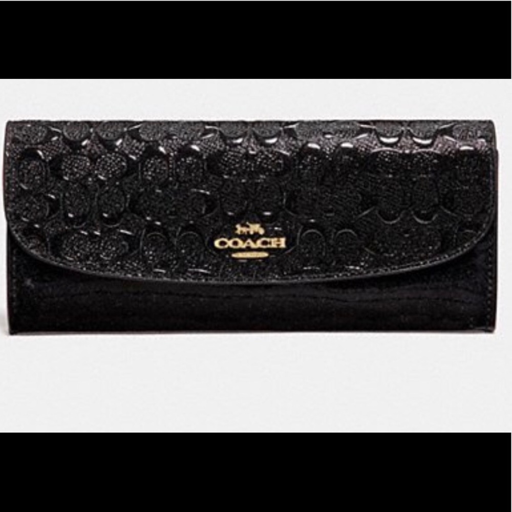 Coach Embossed Leather Wallet ❤️🌹❤️🌹 - Picture 7 of 8